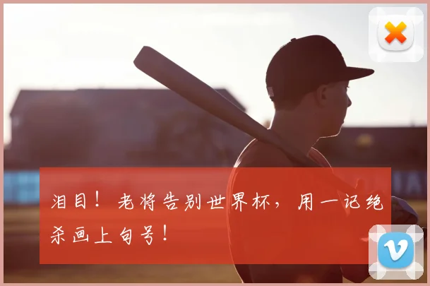 泪目！老将告别世界杯，用一记绝杀画上句号！